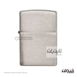 فندک زیپو مدل Brushed Chrome کد 200