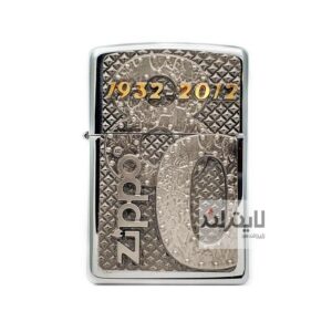 فندک زیپو مدل Commemorative 1932-2012 Limited Edition High-Gloss Chrome