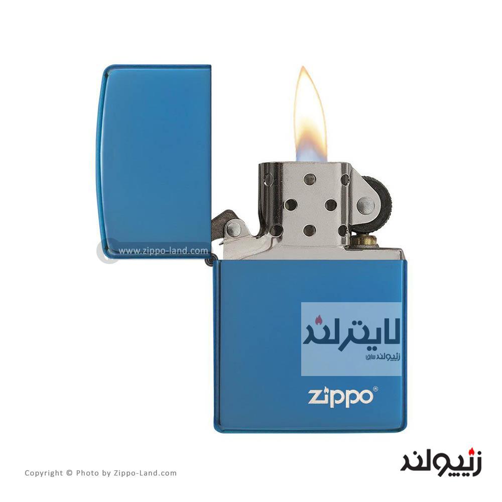 فندک زیپو مدل High Polish Blue کد 20446zl 2 فندک زیپو مدل High Polish Blue کد 20446zl - Image 2