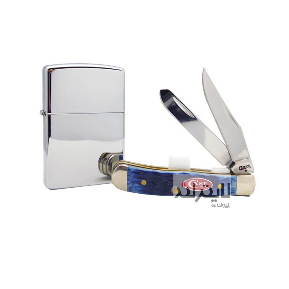 فندک زیپو مدل Case knife set کد 24680 1 فندک زیپو مدل Case knife set کد 24680