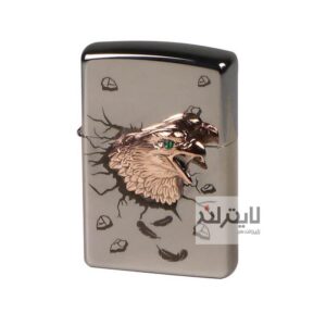 فندک زیپو مدل Golden Eagle chrome high polished emblem کد 251755