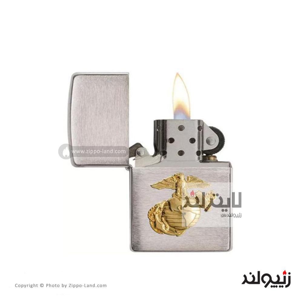 فندک زیپو مدل U.S Marine Crops کد 280mar 2 فندک زیپو مدل U.S Marine Crops کد 280mar - Image 2