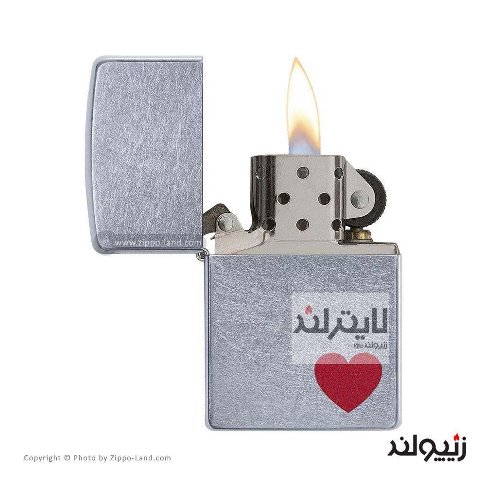 فندک زیپو مدل Love کد 29060 2 فندک زیپو مدل Love کد 29060 - Image 2