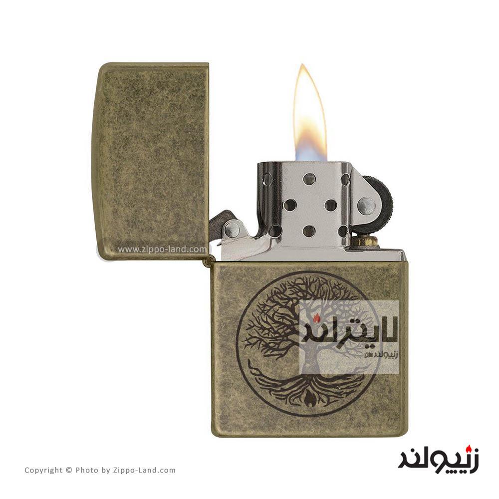 فندک زیپو مدل Tree Of Life کد 29149 2 فندک زیپو مدل Tree Of Life کد 29149 - Image 2