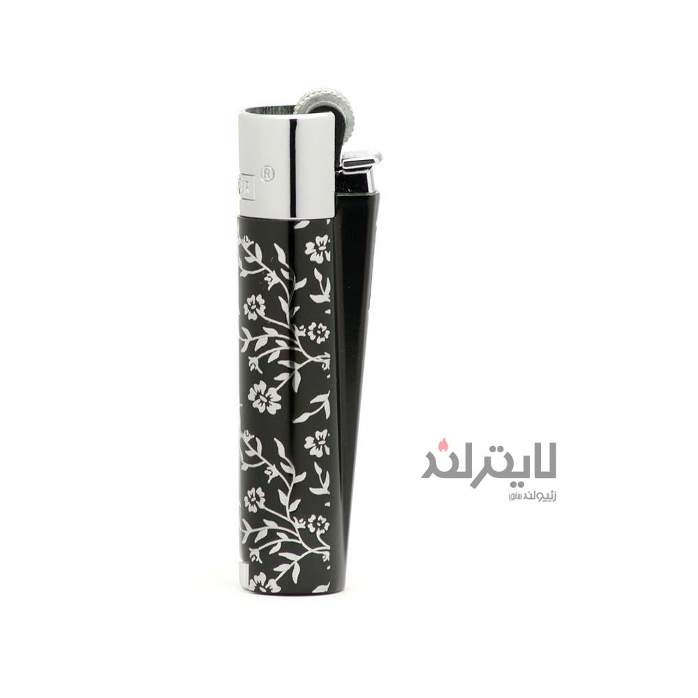 فندک گازی کلیپر مدل Silver Pattern-silver 2 فندک گازی کلیپر مدل Silver Pattern-silver - Image 2