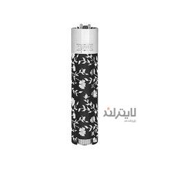 فندک گازی کلیپر مدل Silver Pattern