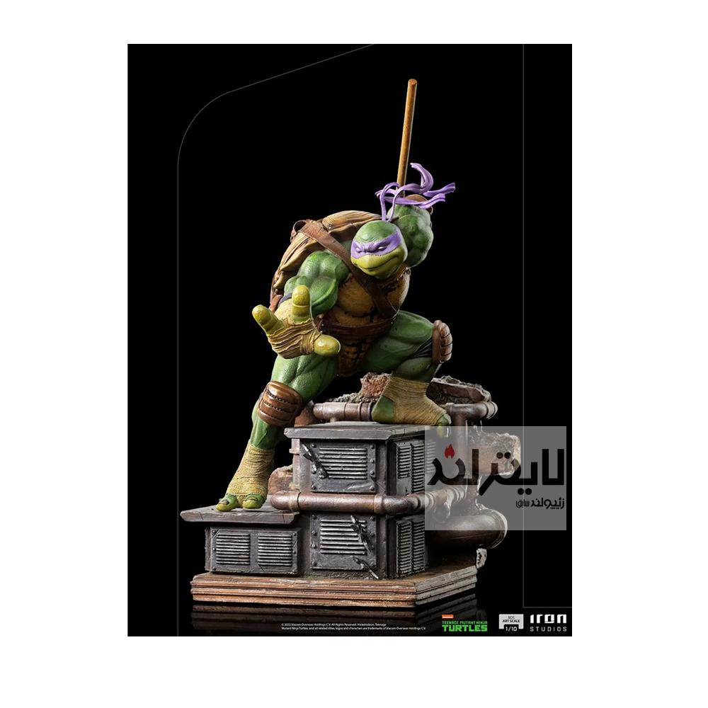 فیگور Donatello از سری لاکپشت های نینجای نوجوان ساخت شرکت Iron Studios 1 فیگور Donatello از سری لاکپشت های نینجای نوجوان