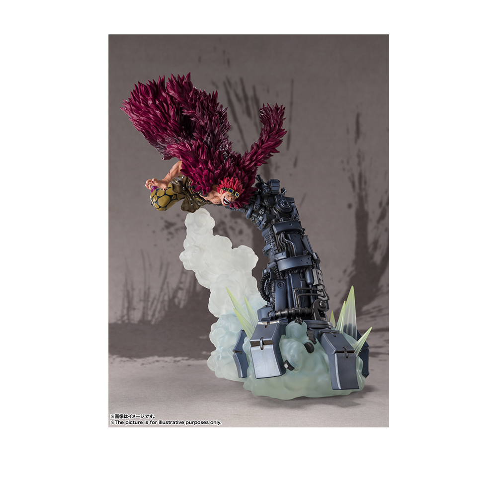 فیگور Eustass Kid از انیمه One Piece ساخت شرکت Bandai Tamashii 4 Eustass kid by bandi tamashii