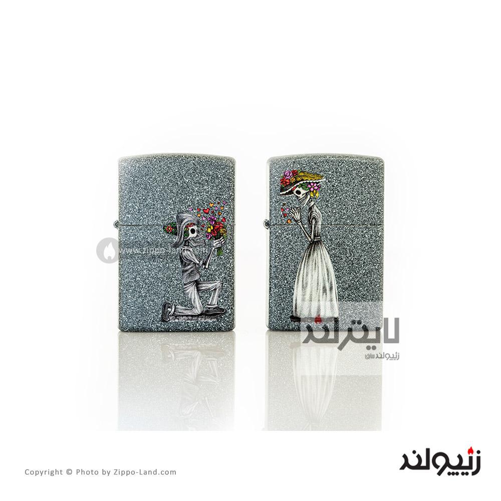فندک زیپو مدل Iron Stone Couple کد 28987 1 فندک زیپو مدل Iron Stone Couple کد 28987