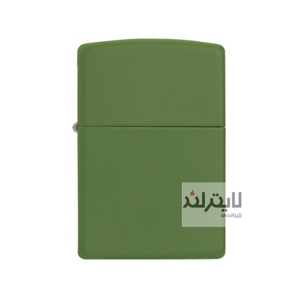 فندک زیپو مدل Moss Green Matte کد 228 1 فندک زیپو مدل Moss Green Matte کد 228