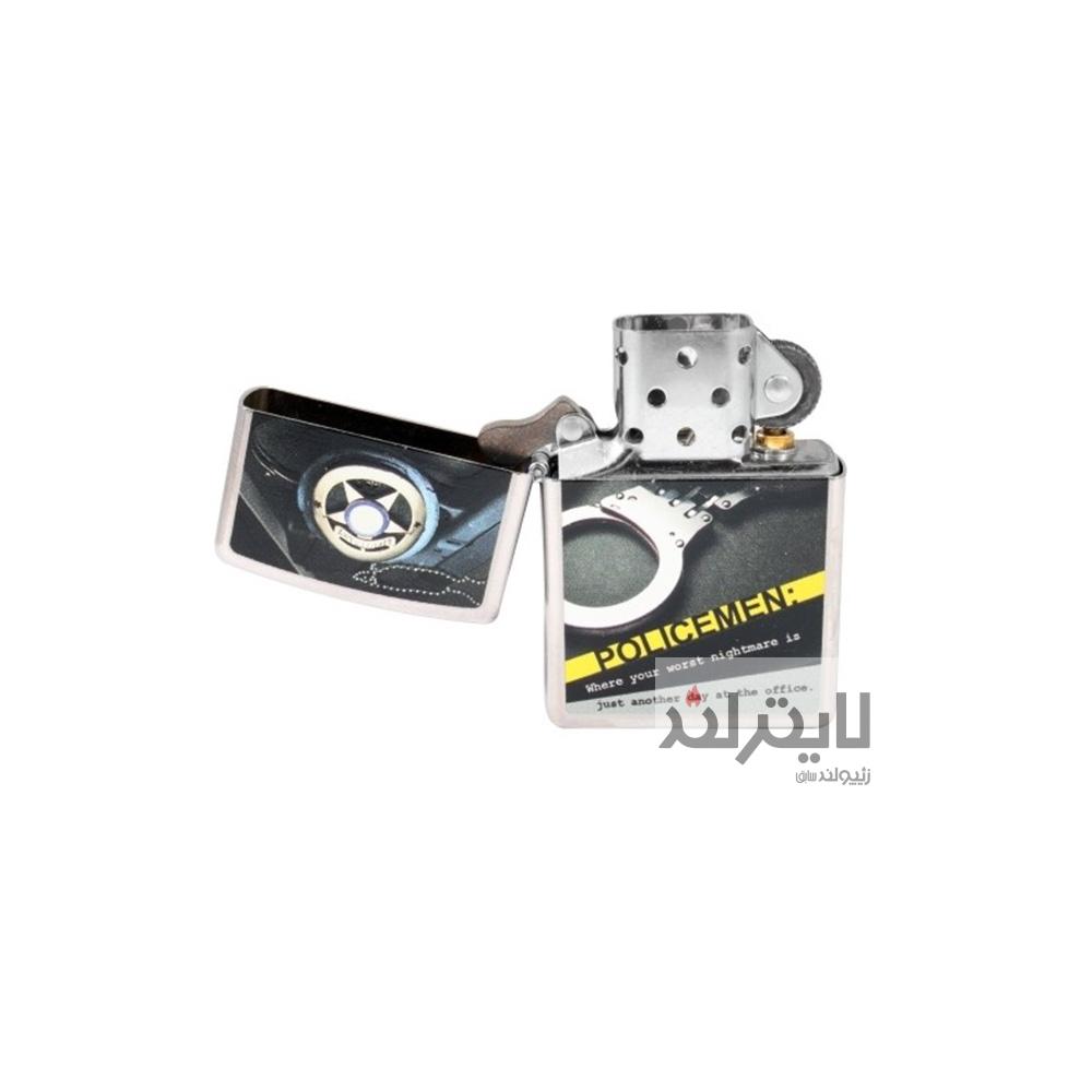 فندک زیپو مدل Police Badge Handcuff، Street Chrome کد 28279 2 فندک زیپو مدل Police Badge Handcuff، Street Chrome کد 28279 - Image 2