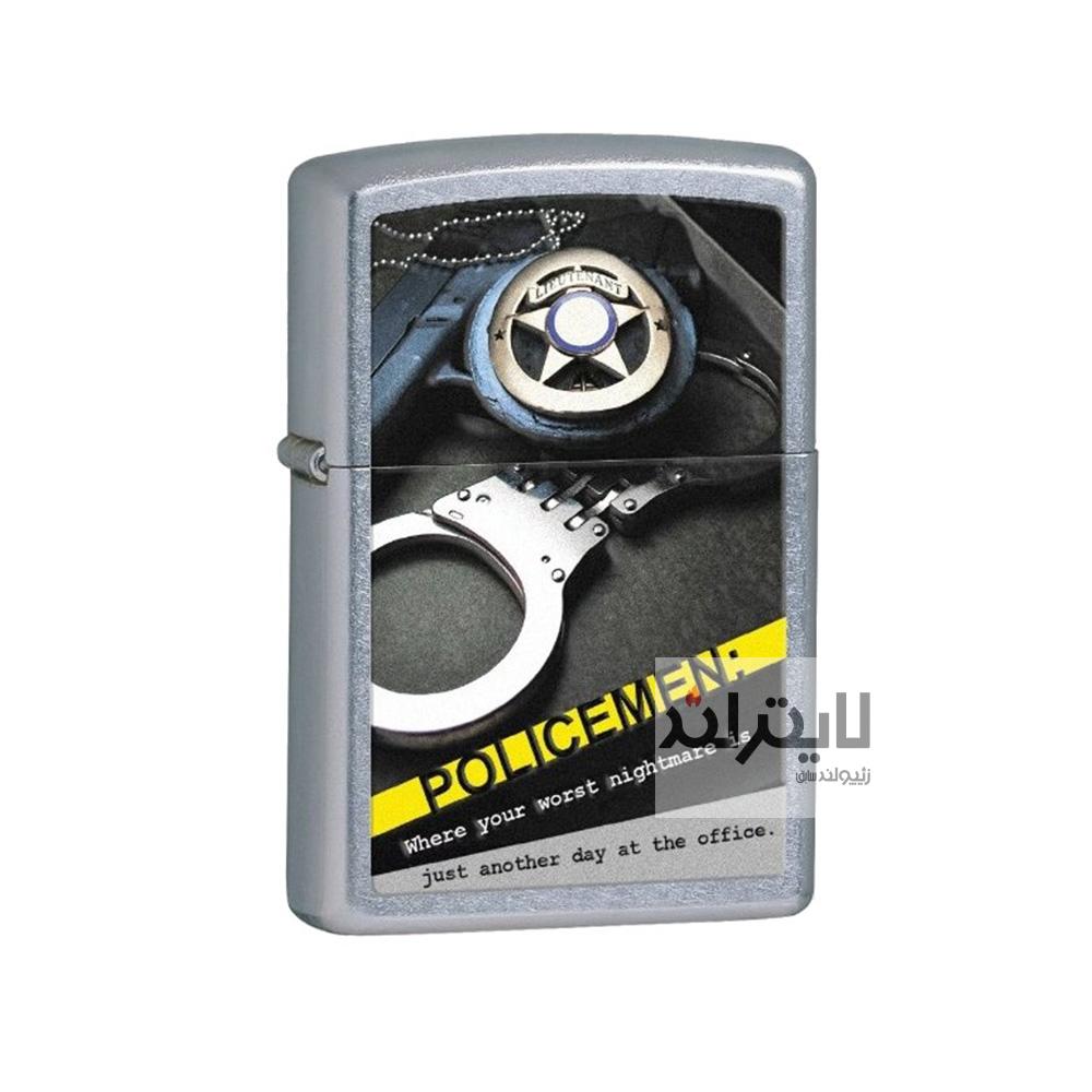 فندک زیپو مدل Police Badge Handcuff، Street Chrome کد 28279 1 فندک زیپو مدل Police Badge Handcuff، Street Chrome کد 28279