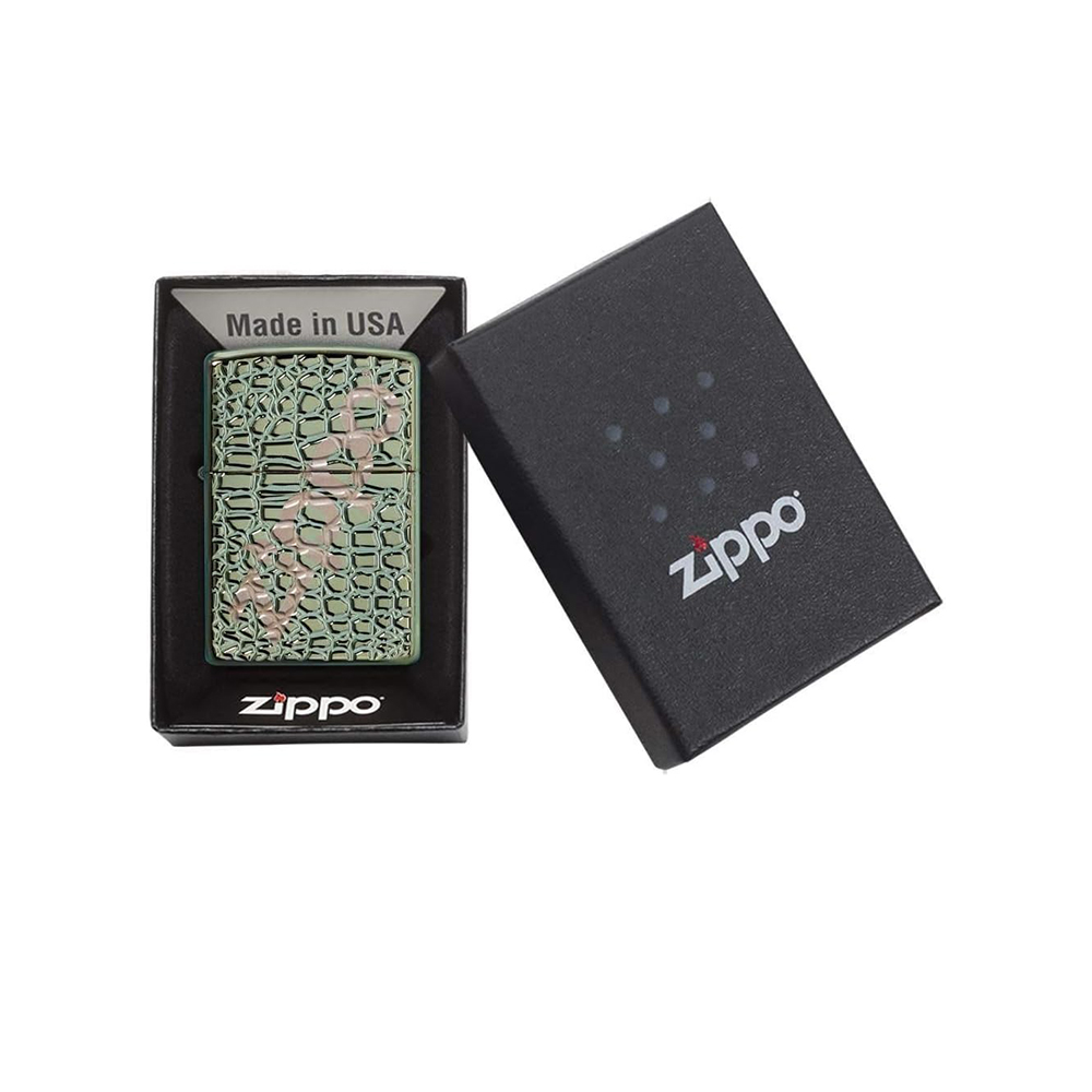 فندک زیپو مدل Alligator Armor کد 29525 4 فندک زیپو مدل Alligator Armor کد 29525 - Image 4