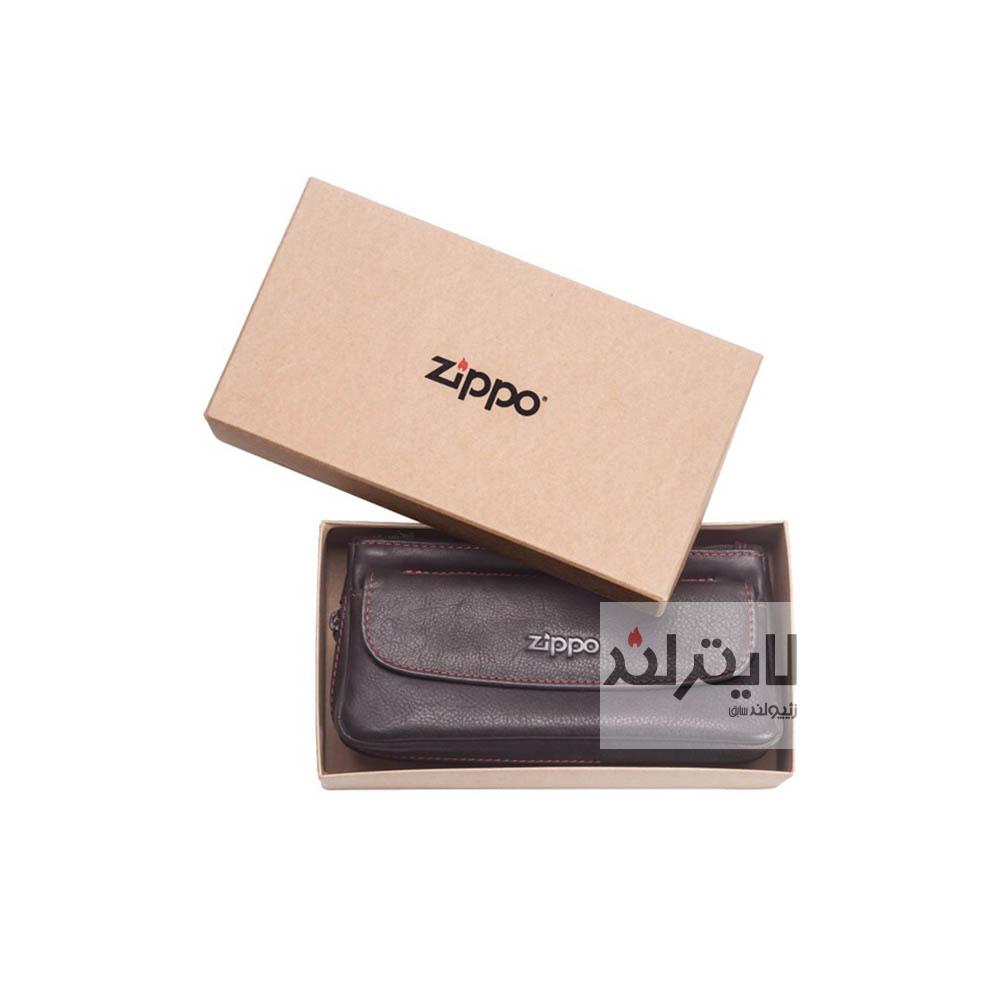 کیف زیپو مدل Brown Leather Pipe Tobacco Pouch کد 2005426 2 کیف زیپو مدل Brown Leather Pipe Tobacco Pouch کد 2005426 - Image 2