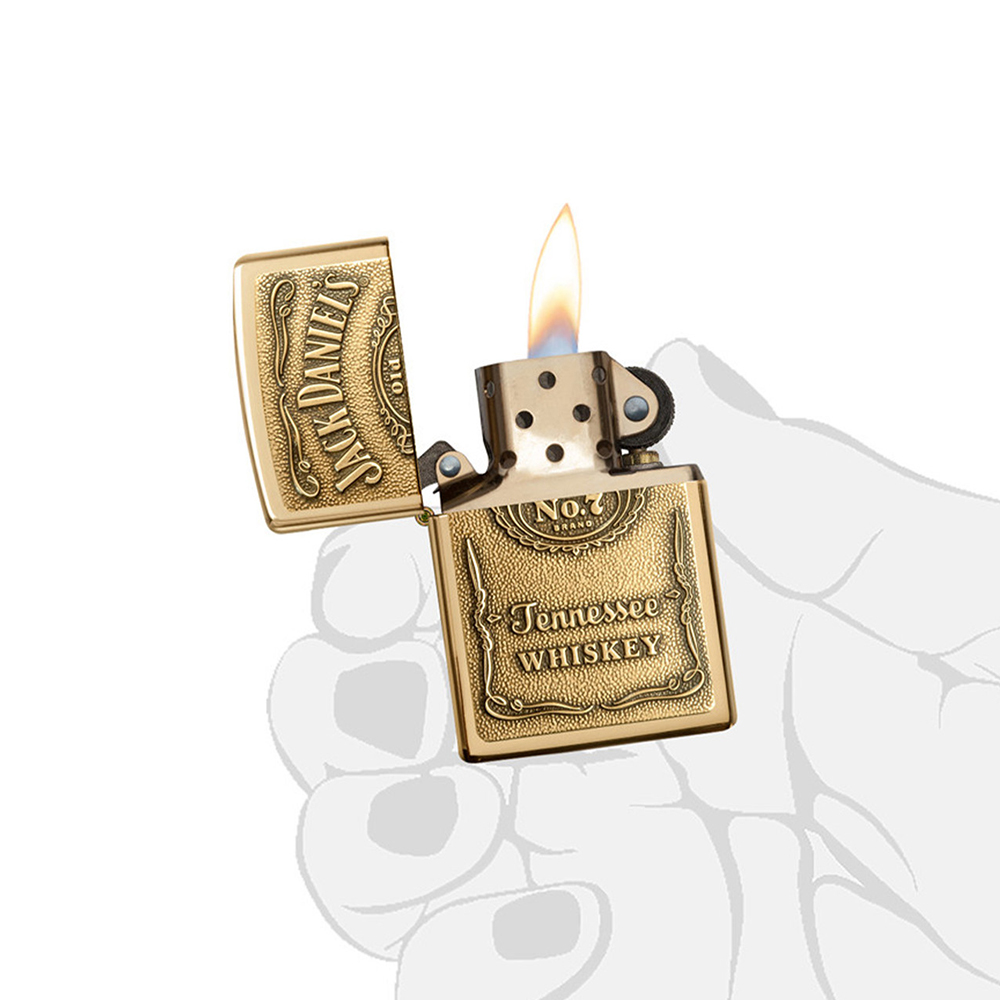 فندک زیپو مدل Jack Daniel's Emblem کد 254BJD 428 3 فندک زیپو مدل Jack Daniel's Emblem کد 254BJD 428 - Image 3