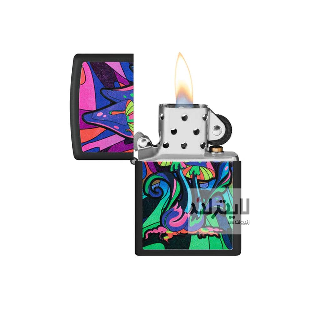 فندک زیپو Black Light Counter Culture Design کد 48386 2 فندک زیپو Black Light Counter Culture Design کد 48386 - Image 2
