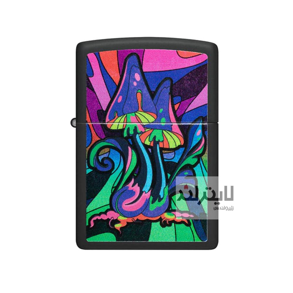 فندک زیپو Black Light Counter Culture Design کد 48386 1 فندک زیپو Black Light Counter Culture Design کد 48386