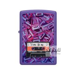 فندک زیپو مدل Cassette Tape Design کد 48521