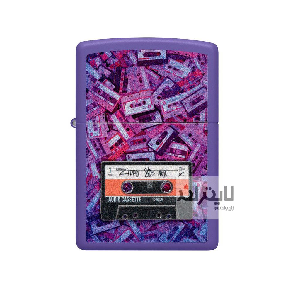 فندک زیپو مدل Cassette Tape Design کد 48521 1 فندک زیپو مدل Cassette Tape Design کد 48521