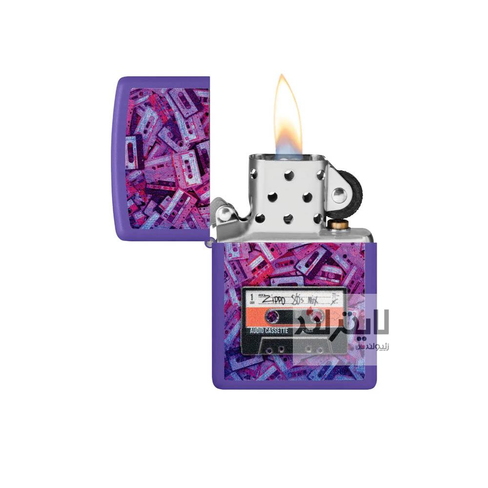 فندک زیپو مدل Cassette Tape Design کد 48521 2 فندک زیپو مدل Cassette Tape Design کد 48521 - Image 2