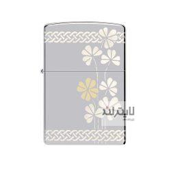 فندک زیپو مدل Clover Design کد 48586