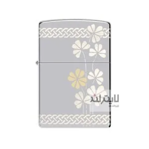 فندک زیپو مدل Clover Design کد 48586