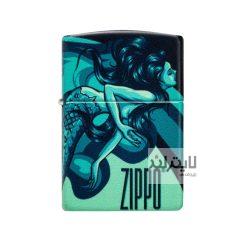 فندک زیپو مدل Mermaid Zippo Design کد 48605