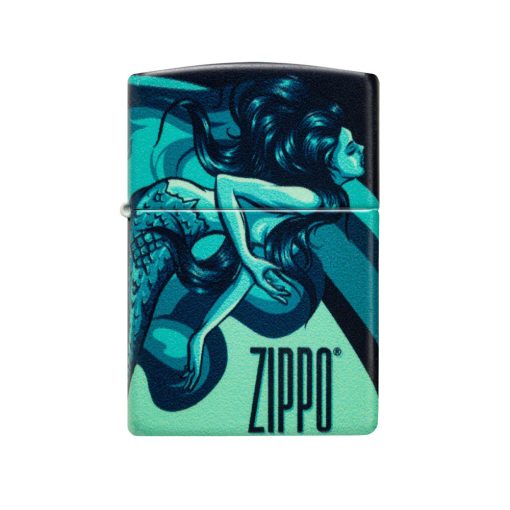 48605 mermaid zippo design 06