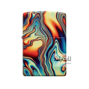 فندک زیپو Colorful Swirl Design کد 48612