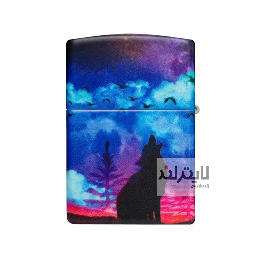 فندک زیپو مدل Wolf Design کد 49683 2 فندک زیپو مدل Wolf Design کد 49683 - Image 2