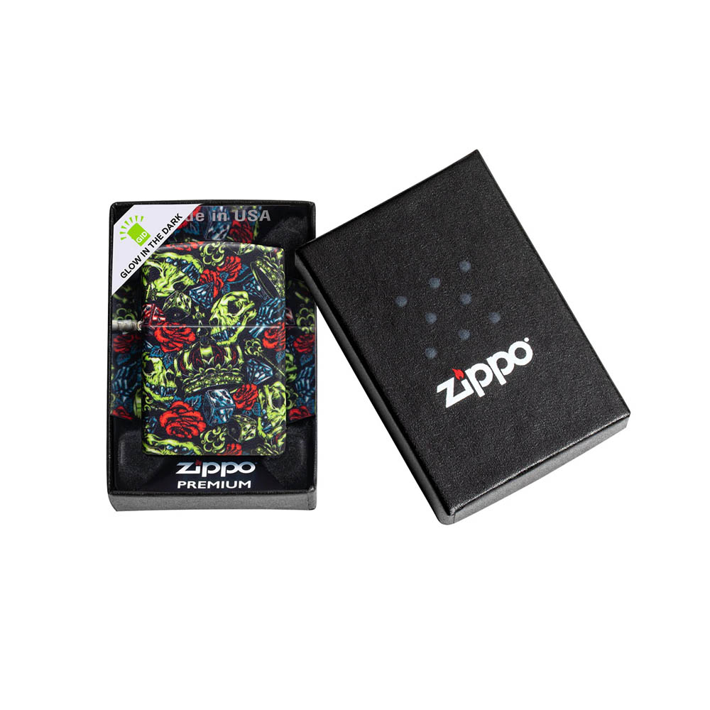 فندک زیپو Skull Crown Design کد 49696 9 فندک زیپو Skull Crown Design کد 49696 - Image 9