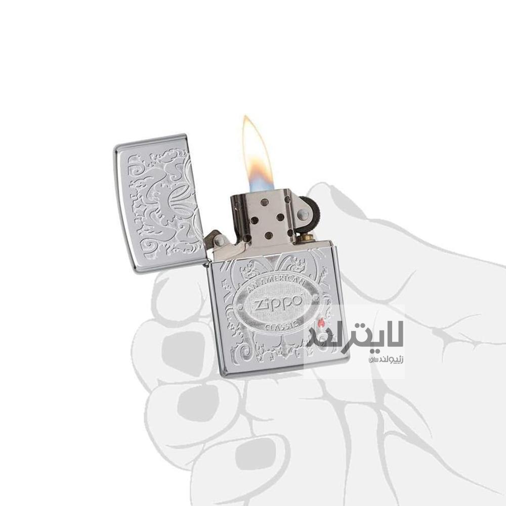 فندک زیپو مدل Armor Zippo American Classic کد 167 3 فندک زیپو مدل Armor Zippo American Classic کد 167 - Image 3