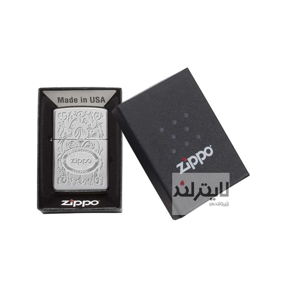 فندک زیپو مدل Armor Zippo American Classic کد 167 4 فندک زیپو مدل Armor Zippo American Classic کد 167 - Image 4