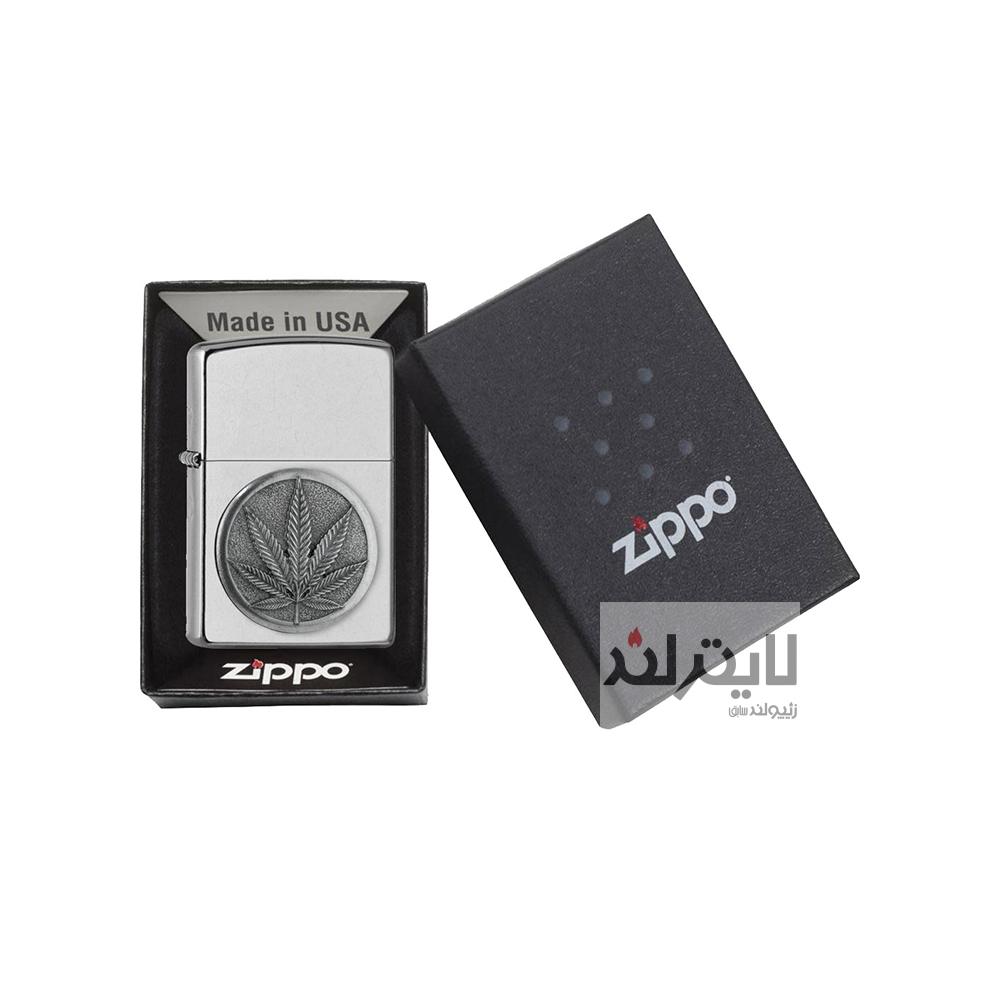 فندک زیپو مدل Cannabis TDV کد 2007653 3 فندک زیپو مدل Cannabis TDV کد 2007653 - Image 3