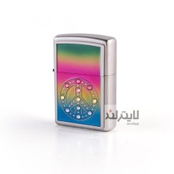 فندک زیپو مدل Peace For All کد 24898