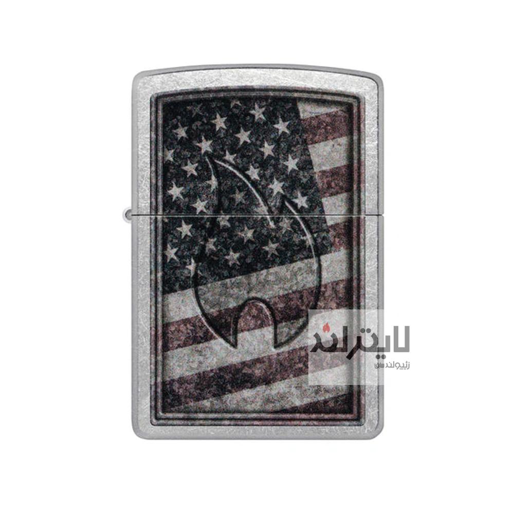 فندک زیپو مدل American Design کد 48180 1 فندک زیپو مدل American Design کد 48180