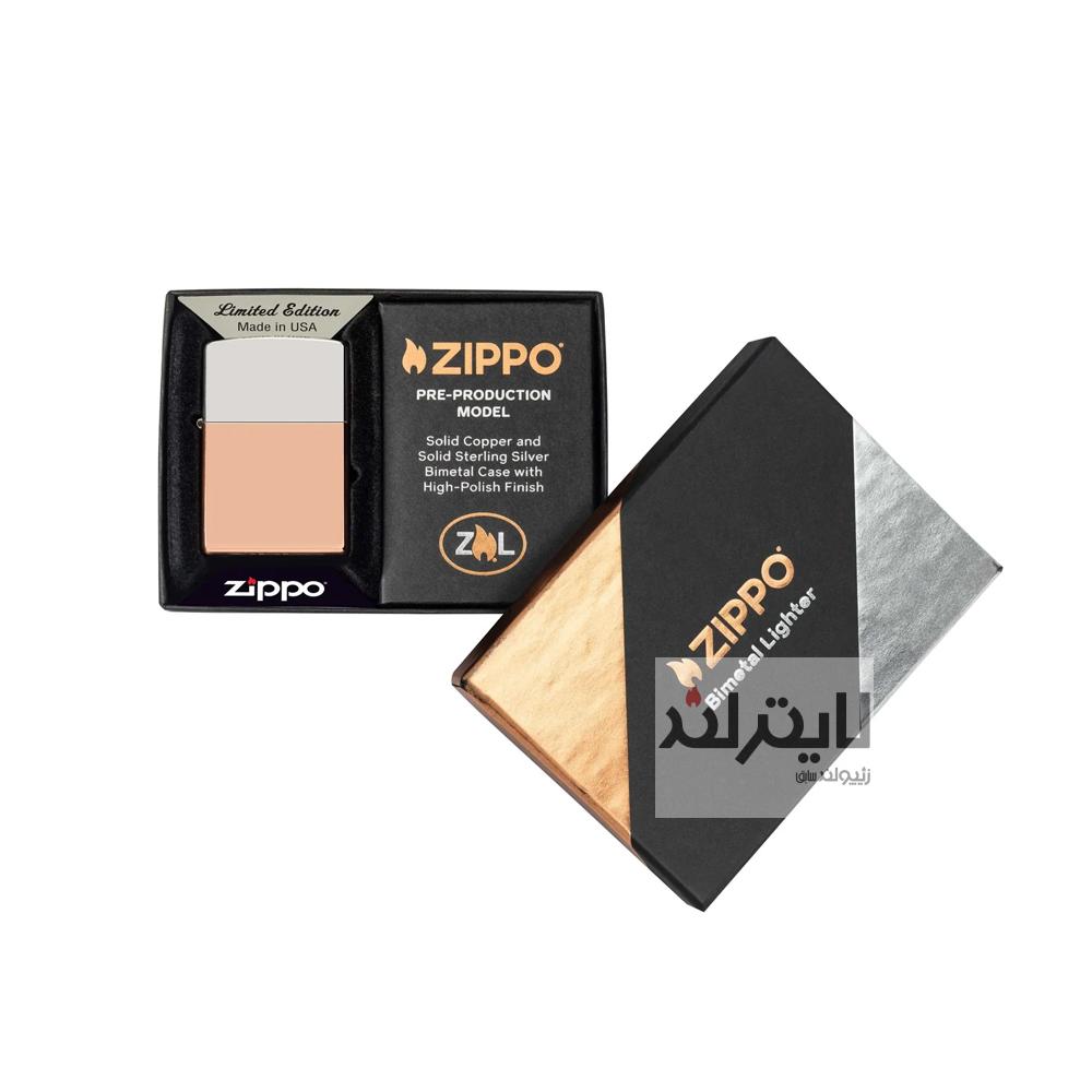 فندک زیپو مدل Bimetal CB کد 48694 9 فندک زیپو مدل Bimetal CB کد 48694 - Image 9