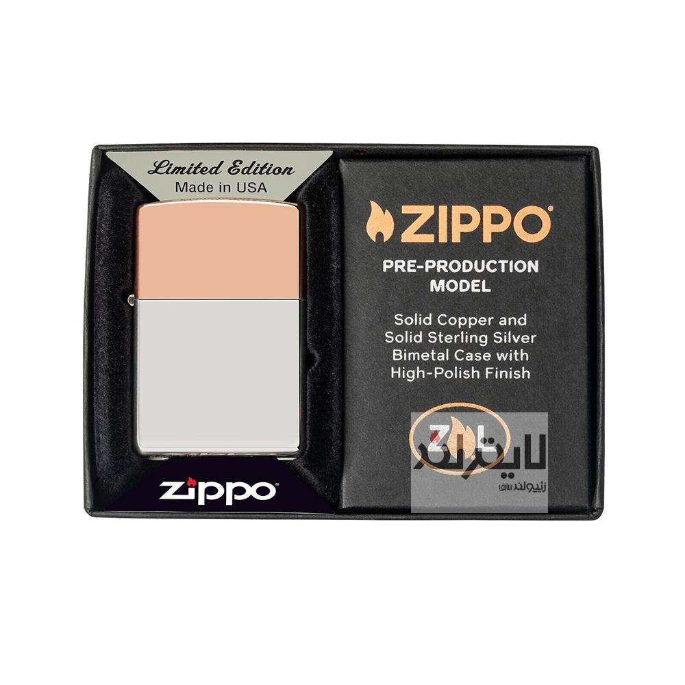 فندک زیپو مدل Bimetal CT کد 48695 9 فندک زیپو مدل Bimetal CT کد 48695 - Image 9