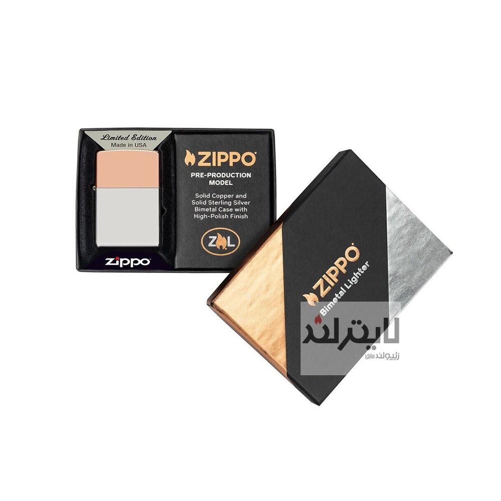 فندک زیپو مدل Bimetal CT کد 48695 10 فندک زیپو مدل Bimetal CT کد 48695 - Image 10