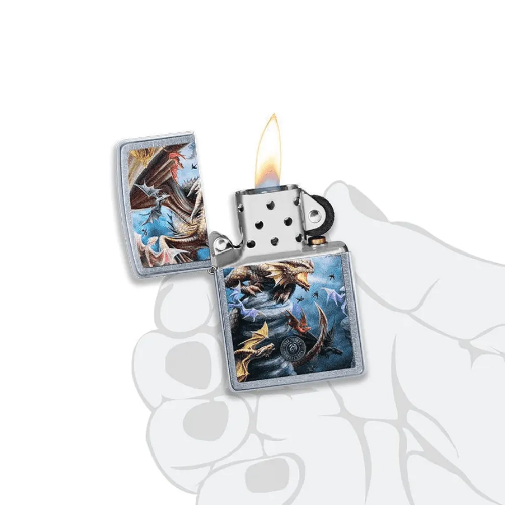 فندک زیپو مدل Anne Stokes Collection کد 49104 3 فندک زیپو مدل Anne Stokes Collection کد 49104 - Image 3