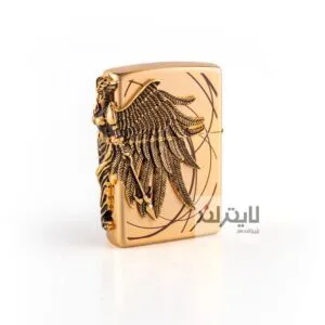 فندک زیپو مدل Brushed Brass Amazon GD کد 204b