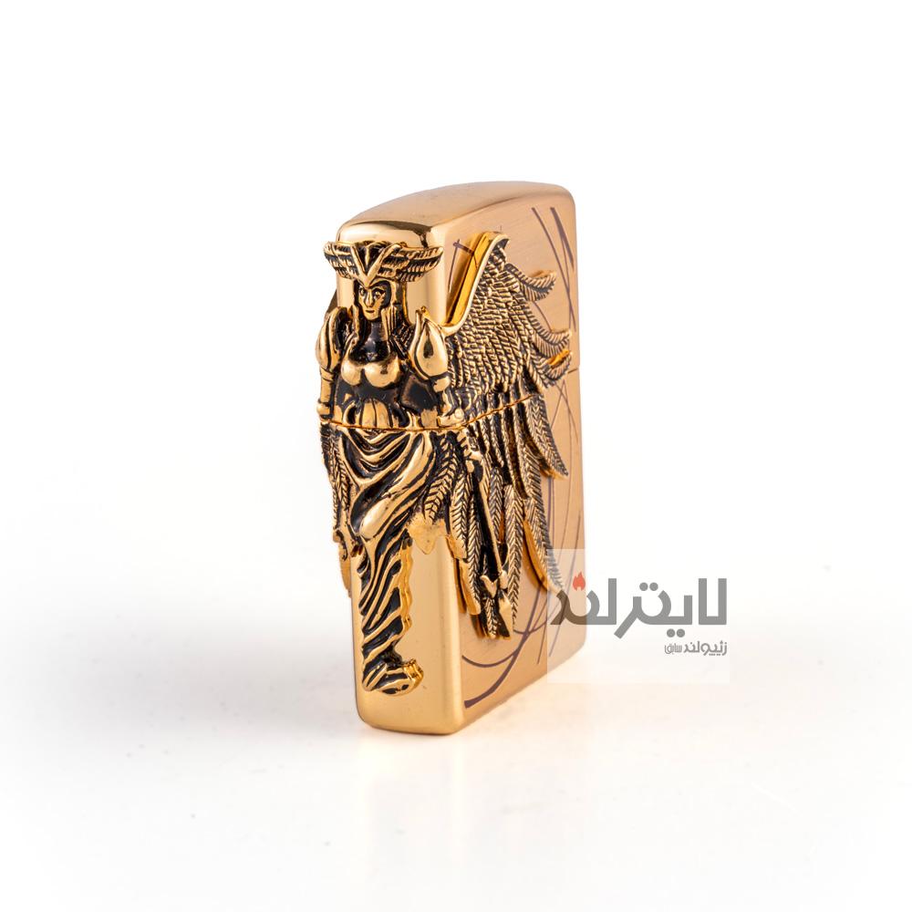 فندک زیپو مدل Brushed Brass Amazon GD کد 204b 3 فندک زیپو مدل Brushed Brass Amazon GD کد 204b - Image 3