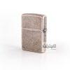 فندک زیپو مدل Classic Antique Silver Plate Marlboro 1 Side کد 121fb 5 marlboro 1side 3