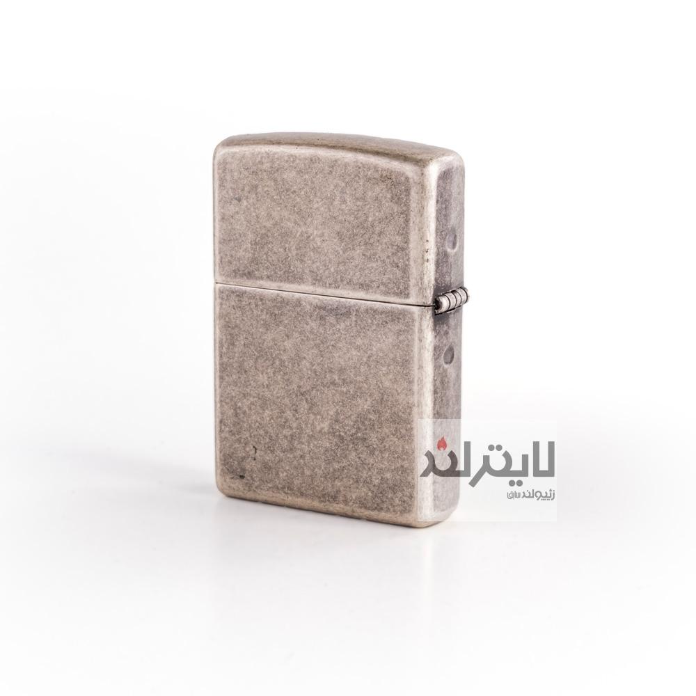 فندک زیپو مدل Classic Antique Silver Plate Marlboro 1 Side کد 121fb 2 فندک زیپو مدل Classic Antique Silver Plate Marlboro 1 Side کد 121fb - Image 2