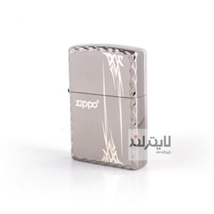 فندک زیپو مدل Tribal 4 silver 2081 S