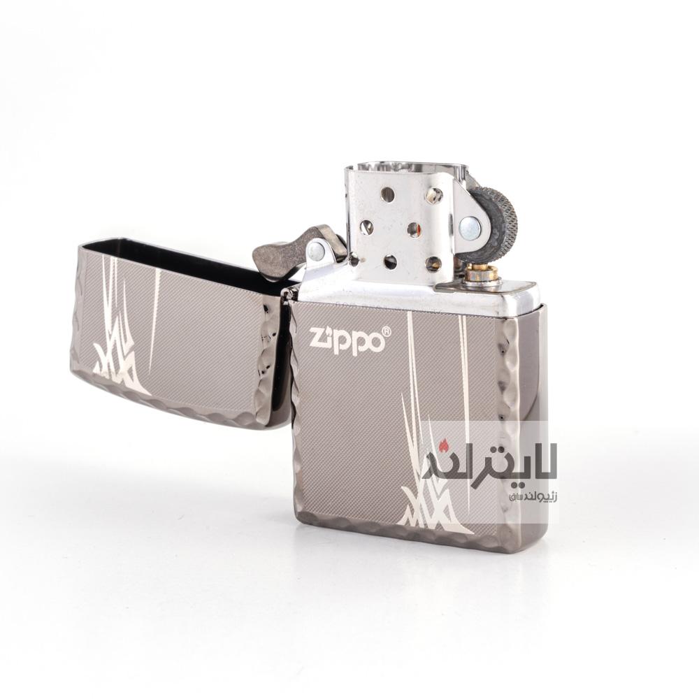 فندک زیپو مدل Tribal 4 silver 2081 S 3 فندک زیپو مدل Tribal 4 silver 2081 S - Image 3