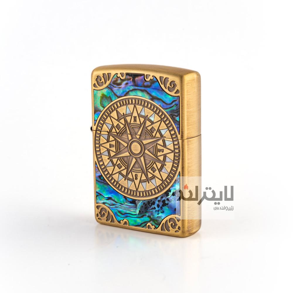 فندک زیپو مدل Compass کد 12015690 1 فندک زیپو مدل Compass کد 12015690