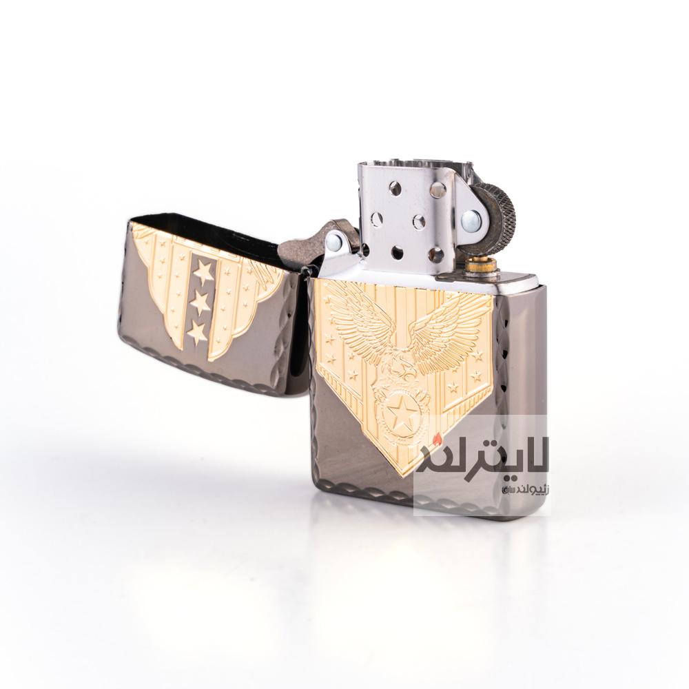 فندک زیپو مدل BKG 019 3 فندک زیپو مدل BKG 019 - Image 3