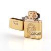 فندک زیپو مدل Brushed Brass CT003 کد 204b 6 ct003 1