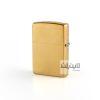 فندک زیپو مدل Brushed Brass CT003 کد 204b 5 ct003 4